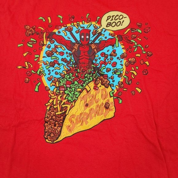 Marvel Dead Pool T-Shirt size 3XL #639 - Picture 3 of 3